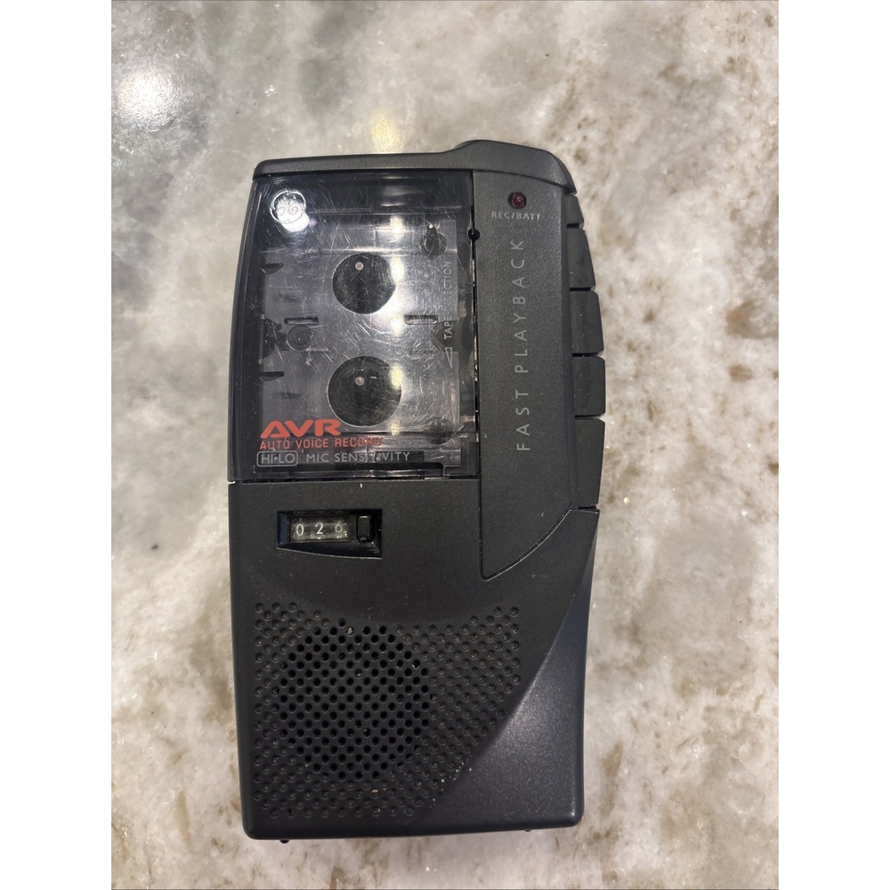 GE 3-5380A Microcassette Recorder - Tested And Working